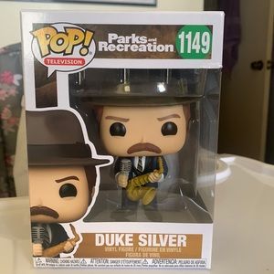 🎷 1149 Duke Silver Parks and Recreation Funko Pop 🎷